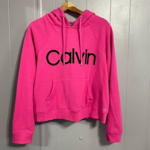 Calvin Klein performance cropped hoodie